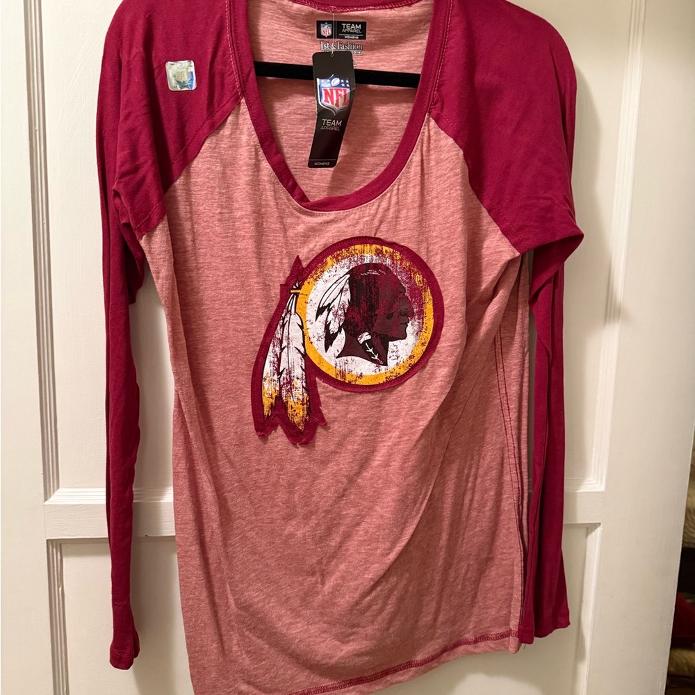 NFL Redskins NWT Long Sleeve Shirt